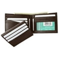 thumbnail image 2 of Men's Leather Bifold Wallet Removable Flip Up ID Window P 533, 2 of 8
