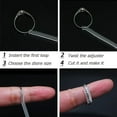thumbnail image 4 of Supertina Ring Sizers for Loose Rings Women Men 12 pack, Silicone Ring Size Adjuster, Clear, 4 of 7