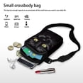 thumbnail image 7 of HELLHERO Cat Pattern Design Casual Use and with Shoulder Strap Polyester Crossbody Sling Bags Men, Women 4.33"x1.97"x7.09", 7 of 7