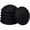 Black, variant on Round Bra Inserts Pads, Removable Washable Bra Cup Inserts, Soft Breathable Chest Padding for Sports Bra, Bikini Top, Swimsuit, Yoga Bra A B Cup