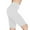 -White, variant on Kuda Moda Women 3 inch High Waist Bike Short Biker Shorts Ultra Soft Peach Skin Yoga Sports Legging Pants