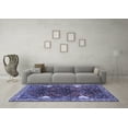 thumbnail image 3 of Ahgly Company Indoor Rectangle Persian Blue Traditional Area Rugs, 2' x 3', 3 of 4