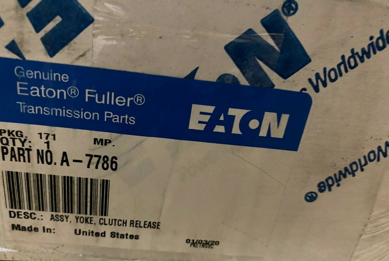 NEW Eaton Fuller A7786 Clutch Release Fork OEM, For Fuller Hydraulic