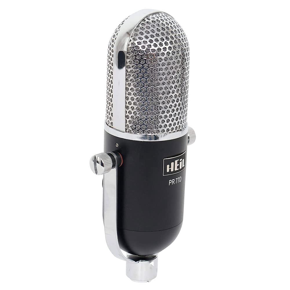 Heil Sound PR77D Black Deco Series Dynamic Microphone with PR40 Element