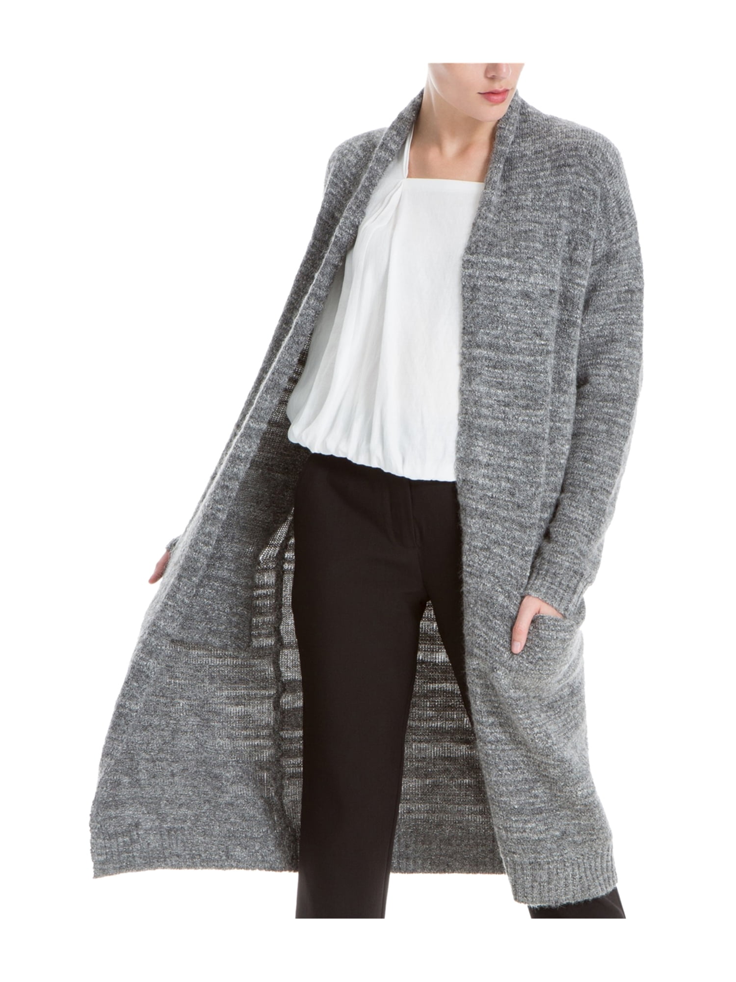grey duster cardigan