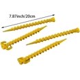 thumbnail image 3 of 10pcs Plastic Tent Camping Tents Support Accessories Anchor Shelter, 3 of 5
