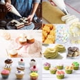 thumbnail image 5 of 500 Piping Bags Disposable 10.6 Inch Thick Tipless Pastry Icing Frosting For Baking Cookies Cupcake Decorating Supplies, 5 of 6