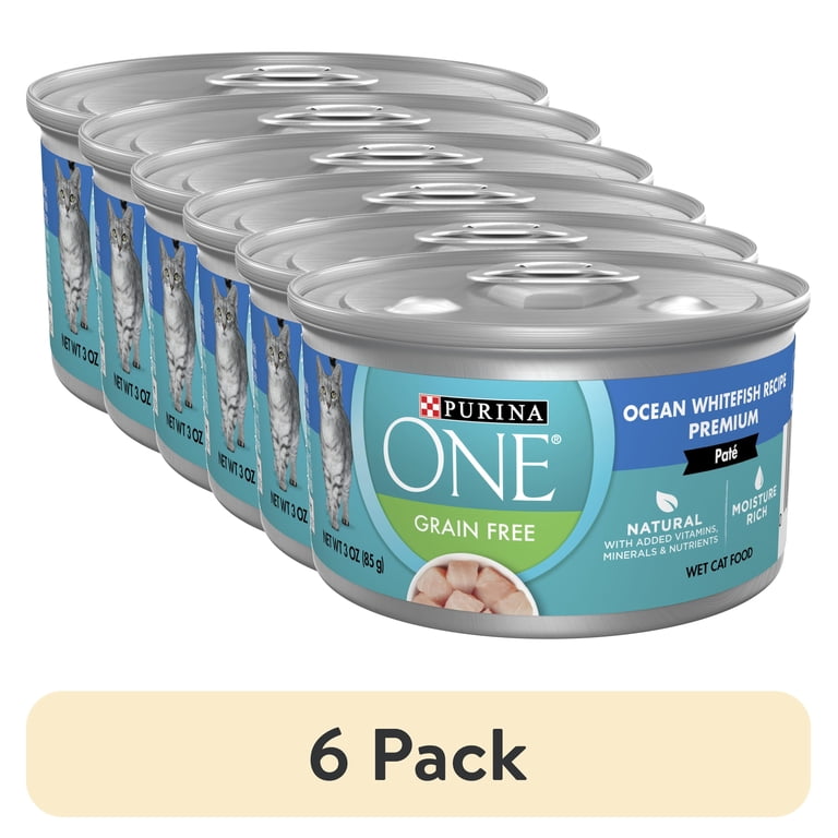 Purina ONE Ocean Whitefish Grain Free Wet Cat Food photo 1