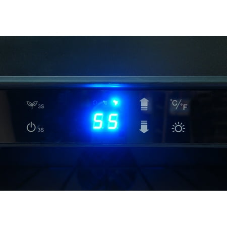 Vinotemp - 54-Bottle Wine Cooler - Silver