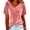 PinkB, variant on Bixock Women's Short Sleeve Blouse,Crew Neck Satin Face Tops,Solid Color Slouchy Collar Ruched Sequin Spliced Cuffs Pullover T-shirts