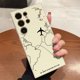 thumbnail image 1 of Funda de teléfono Desian de ruta de avión para Samsung Galaxy S25 S24 S23 S22 S21 S20 S10 Note 20 10 Lite Ultra Plus FE 4G 5G, 1 of 5