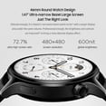 thumbnail image 4 of Xiaomi Watch S1 Pro Sports Smart Watch 1.47 '' Pantalla AMOLED 5ATM Prueba de agua Carga rápida 100+ Meterk Silver, 4 of 7