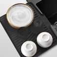thumbnail image 1 of Kitchen Drying Mat for Countertop with Non-Slip Heat Resistant Silicone Pad, Multipurpose Dish Drying & Hot Pot, 1 of 6