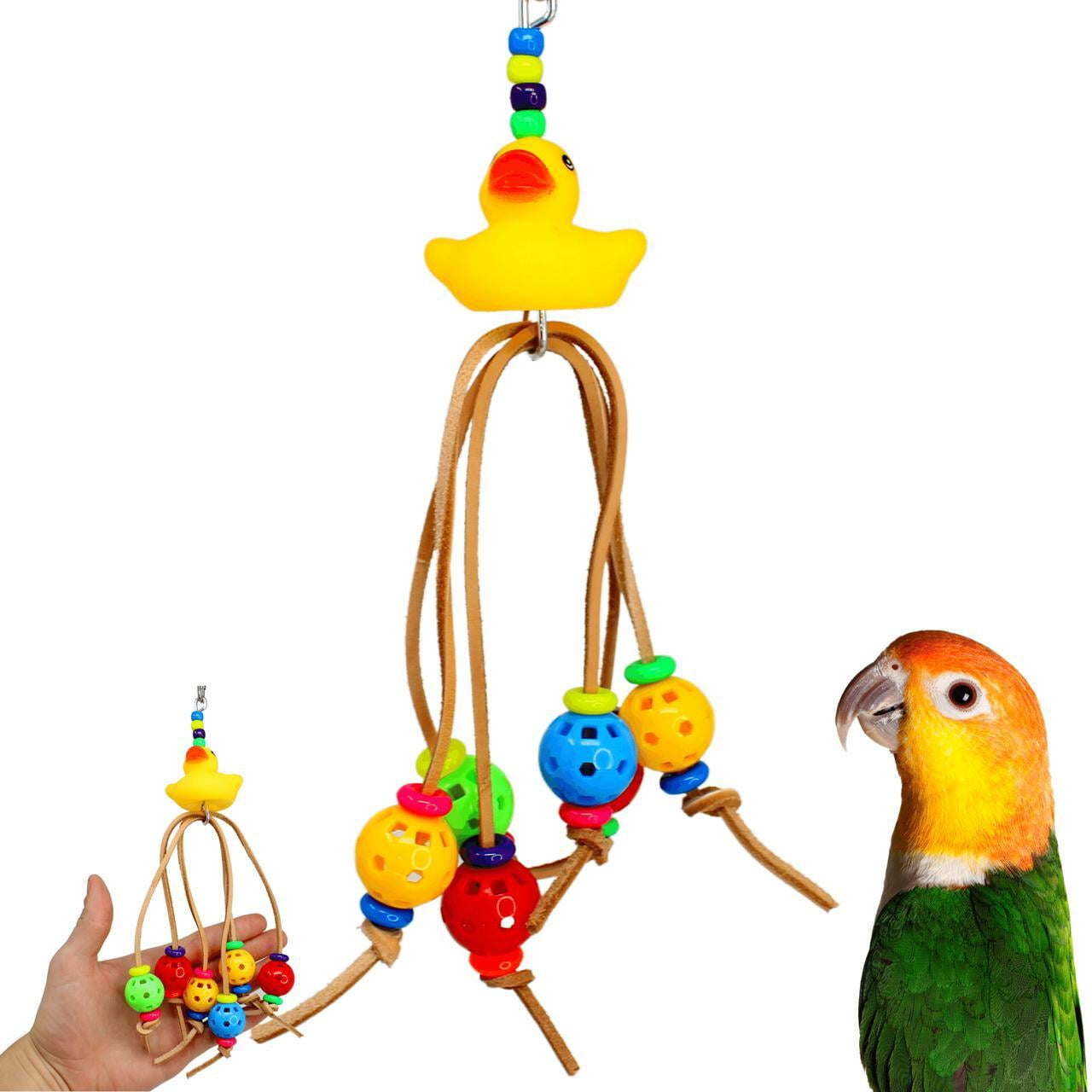 Bonka Bird Toys 2325 Ducky Spyder Small Medium Bird Toy
