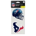 thumbnail image 1 of Houston Texans Ensemble de 2 Décalcomanies Découpées, 1 of 1