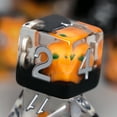 thumbnail image 3 of SWAJUJA Gothic Pumpkin Skull DND Dice Set with Themed Storage Box, Polyhedral RPG Dice for Tabletop Role-Playing Games, 3 of 7