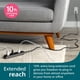 thumbnail image 4 of Protector contra sobretensiones Philips SPP6110BC/37, 6 salidas, 10 pies, negro, 4 of 6