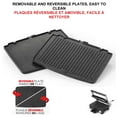 thumbnail image 2 of Starfrit The Rock Panini Press - Rock.Tec Non-Stick Reversible Plate - Opens 180 Degrees - Adjustable Temperate Control, 2 of 9