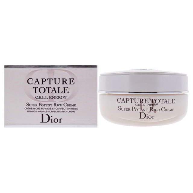 Crema rica súper potente Capture Totale de Christian Dior para mujeres - Crema de 1,7 oz