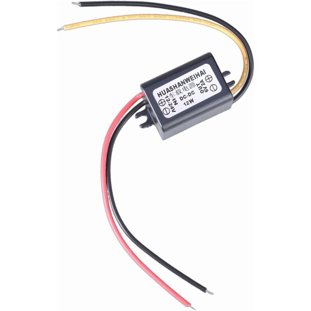 HUGFEGWE Car Power Converters DC12V~24V to 6V1A/2A/3A Step-Down Voltages Regulator Module for LED Light Fan Toy Gases Meter Power Converters CJB91-129359
