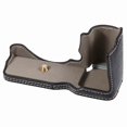 thumbnail image 5 of Buffalo Texture Half Body Leather Camera Bottom Cover For Sony Alpha ZV-E10, 5 of 5