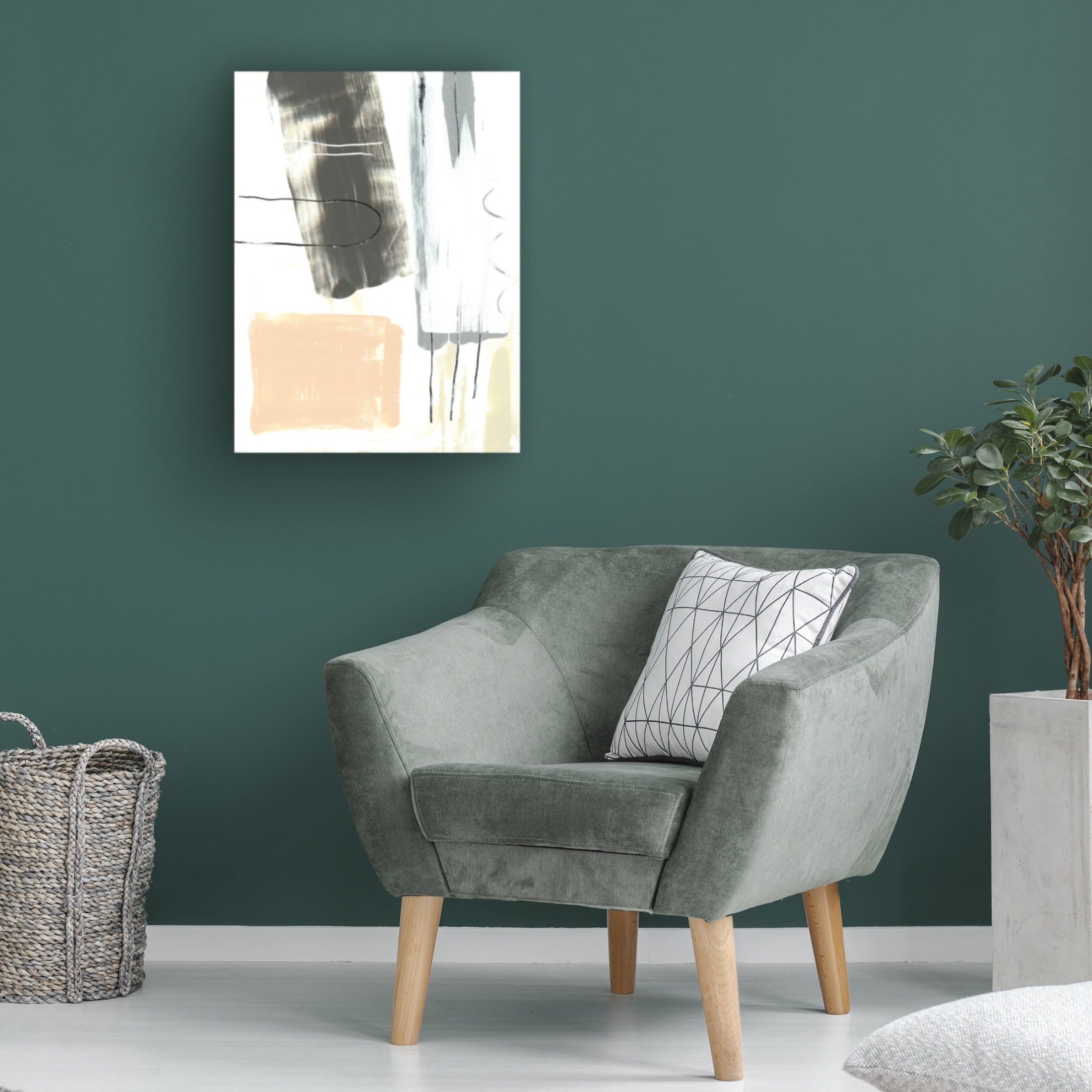 Canvas Wall Art - Cathe Hendrick 'Circuit' Wall Art for Living Room, Bedroom, or Office Décor by Trademark Fine Art - 35 x 47 Inches
