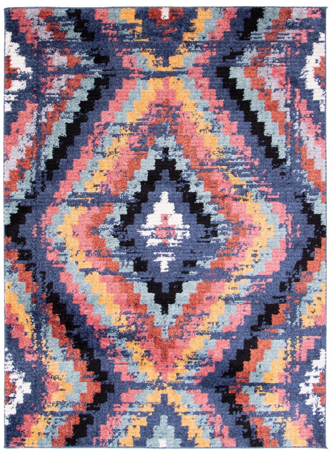 ECARPET Boho Chic Indoor Area Rug, Fluffy Carpet for Bedroom Morocco Casa Collection