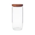thumbnail image 3 of Zkysteio Coffee Bean Sealed Jar Kitchen Glass Bottle Storage Jar Acacia Wood with Lid Grain Cereals Dried Fruit Tea Storage Jar, 3 of 4