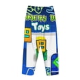 thumbnail image 3 of Lsque Geometry Dash Print Women's Pajama Pants, Lounge Pant - Comfortable Home Wear,Elastic Waistband, Stylish Design-Medium, 3 of 9