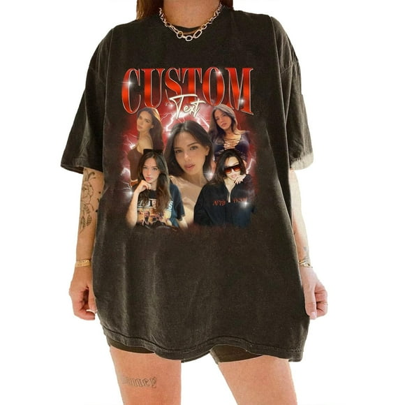 TayIor ERAS Sw1ft Women's Novelty Shirts, Lover Soft Short Sleeves Casual Music T-Shirt, Creative Valentine's day Gifts for TayIor Fans, Womens Shirts Streetwear TKFASHION Brown S