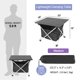 thumbnail image 5 of Mesa de camping Grope ultraligera de aluminio 40x35x33 cm negra, 5 of 6