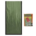 thumbnail image 1 of Saco Dormir Emergencia Impermeable Térmico Bivy para Acampar Al Aire Libre () Verde, 1 of 3