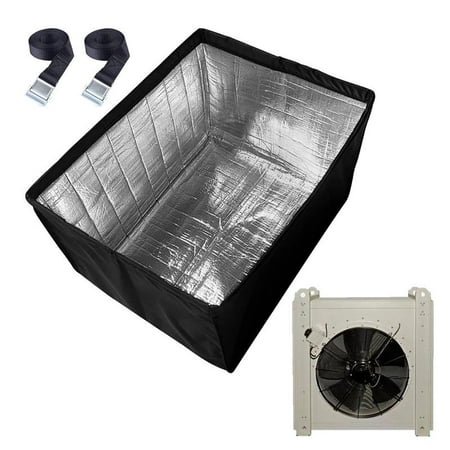 

Air Conditioner Cover Air Condition Cover For Window Unit Windproof Window AC Covers With 2 Long Buckle Straps Waterproof Air