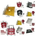 thumbnail image 4 of VONKY Router Lift Table Base Aluminum Alloy Table Wood Insert Plate Board Trimmer Guide Woodworking Work Trimming Bench Red, 4 of 6
