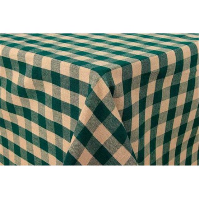 Mr. MJs Trading AG-23252-70x70 70 x 70 in. Table Cloth, Green Check