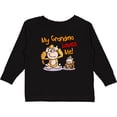 thumbnail image 3 of Inktastic My Grandma Loves Me Monkey Boys or Girls Long Sleeve Toddler T-Shirt, 3 of 5