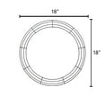 thumbnail image 4 of Couronne de 18 pouces de Lerman Decor, 4 of 4