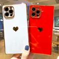 thumbnail image 3 of Funda cuadrada para iPhone 13 Pro Max, lente de cámara completa estética linda P, 3 of 5
