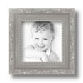 thumbnail image 2 of ArtToFrames 5" x 5" Classic Silver Picture Frame, 5x5 inch Silver Wood Poster Frame (WOM-4926), 1 Pack, 2 of 7