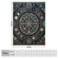 thumbnail image 4 of Nawypu Magical Astrology Moon Star Blanket, Soft Blankets Flannel Bed Throw Cozy Lightweight Plush Gifts for Women Men Boys Girls Sofa Couch Bedroom Living Rooms Warm All Season, Home Decor, Small, 4 of 6