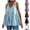 Black, variant on CHUMUD Womens Loose Fit Tank Tops Sleeveless V Neck Babydoll Solid Summer Trendy Casual Top Vacation