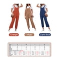 thumbnail image 2 of Monos Irfora Mono de mujer sin mangas Casual Crop Overoles Irfora Monos, 2 of 5