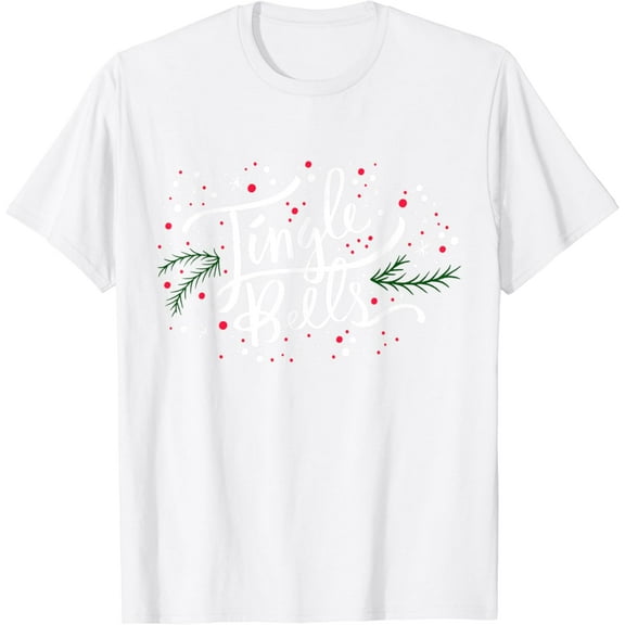 Jingle Bells Christmas Design for Men Women, Boys, Girls T-Shirt