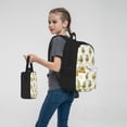 thumbnail image 7 of Disketp Lovely Avocado Large Capacity Backpack Lunch Bag Pencil Case Combination 3 Piece Set for Student, 7 of 7