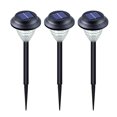 thumbnail image 1 of Luces solares para caminos al aire libre, paquete de 8, luces solares brillantes para exteriores, impermeables, decoración única para jardín, patio (blanco cálido), 1 of 5
