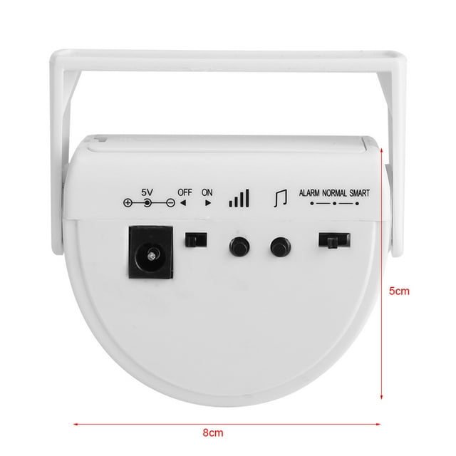 , 13x9x5 Home Hotel Guest Welcome Voice Infrared Motion Sensor Music Alarm
