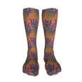 thumbnail image 5 of Pofeuu Lavender Flowers Print Stockings, Adult Running Hiking Socks for Youth and Adult-One Size, 5 of 8