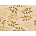 thumbnail image 1 of Ahgly Company Indoor Rectangle Patterned Golden Blonde Gold Area Rugs, 7' x 9', 1 of 6