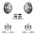 thumbnail image 1 of Transit Auto Rear Disc Brake Caliper Coated Rotors and Ceramic Pads Kit for Car Toyota Highlander KCG-100287T, 1 of 11