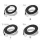 thumbnail image 4 of Kenally Correas de equipaje negras con mosquetón: cuerdas elásticas seguras y prácticas de varias longitudes con ganchos Accesorios para motos negro 2 metros, 4 of 6